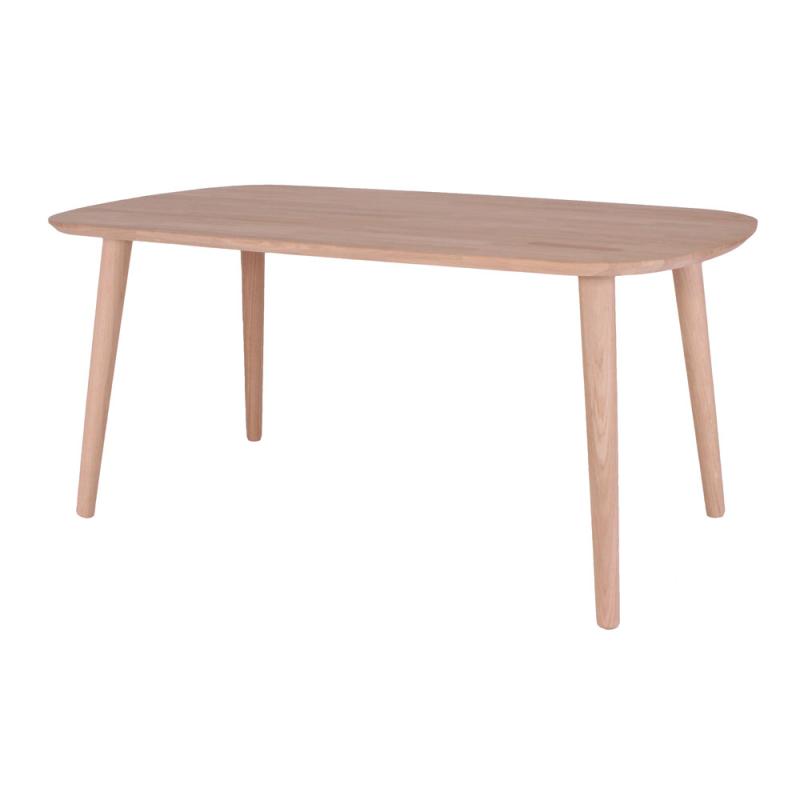 Elegant Ovalt Spisebord i Massiv Eg - Model Stockholm