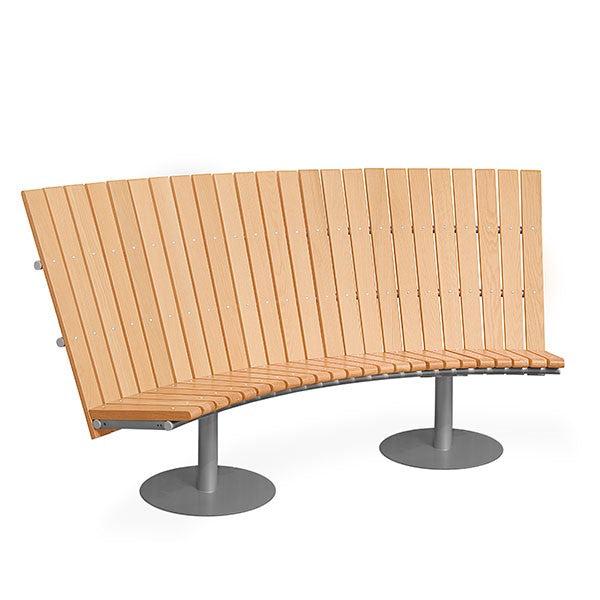 Elegant Buet Høj Sofa med Alugråt Understel - Indendørs Design