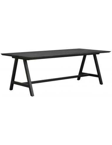 Moderne Carradale Spisebord i Metal og Egetræ - Elegant Design