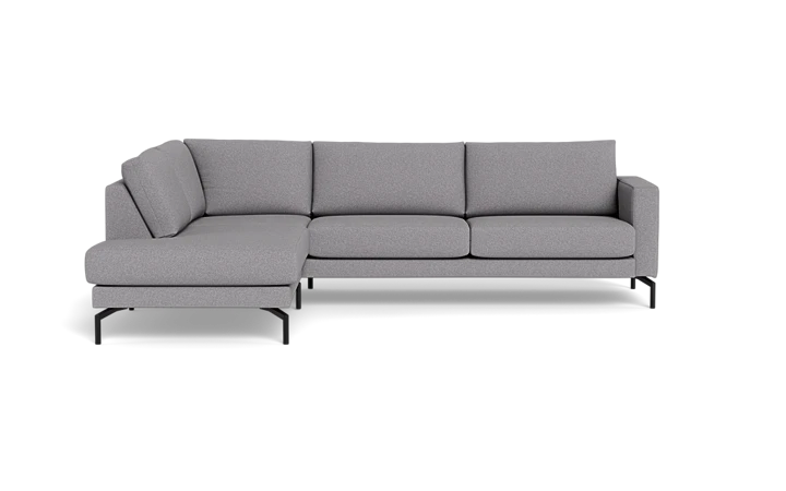 Elegant Cannes Sofa med Åbent Endestykke – Stil og Komfort