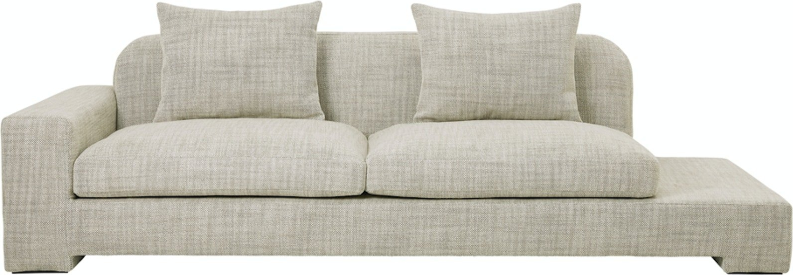 Beige Broste Copenhagen Bay Sofa - Elegant Udsalg!