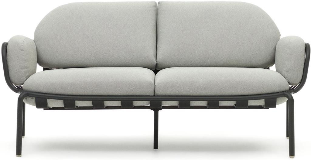 Moderne Grå Aluminium Sofa til Udendørs Brug - Kave Home