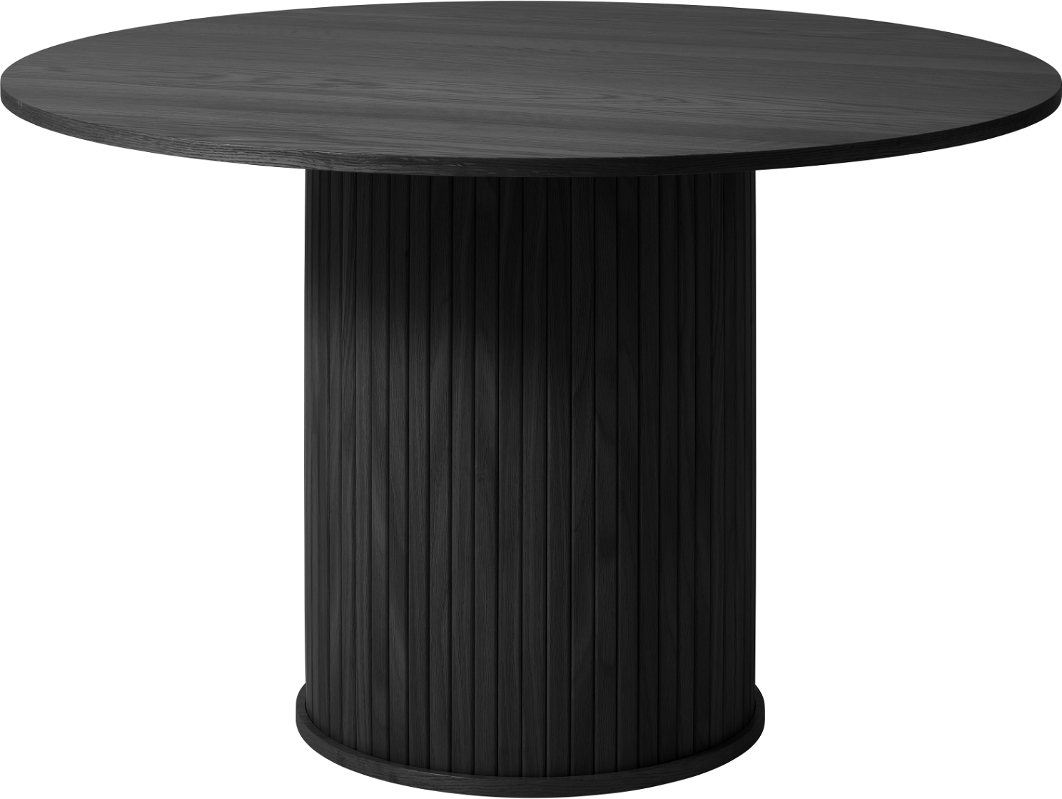 Sort Nola Spisebord Ø120 cm – Elegant Nordisk Design