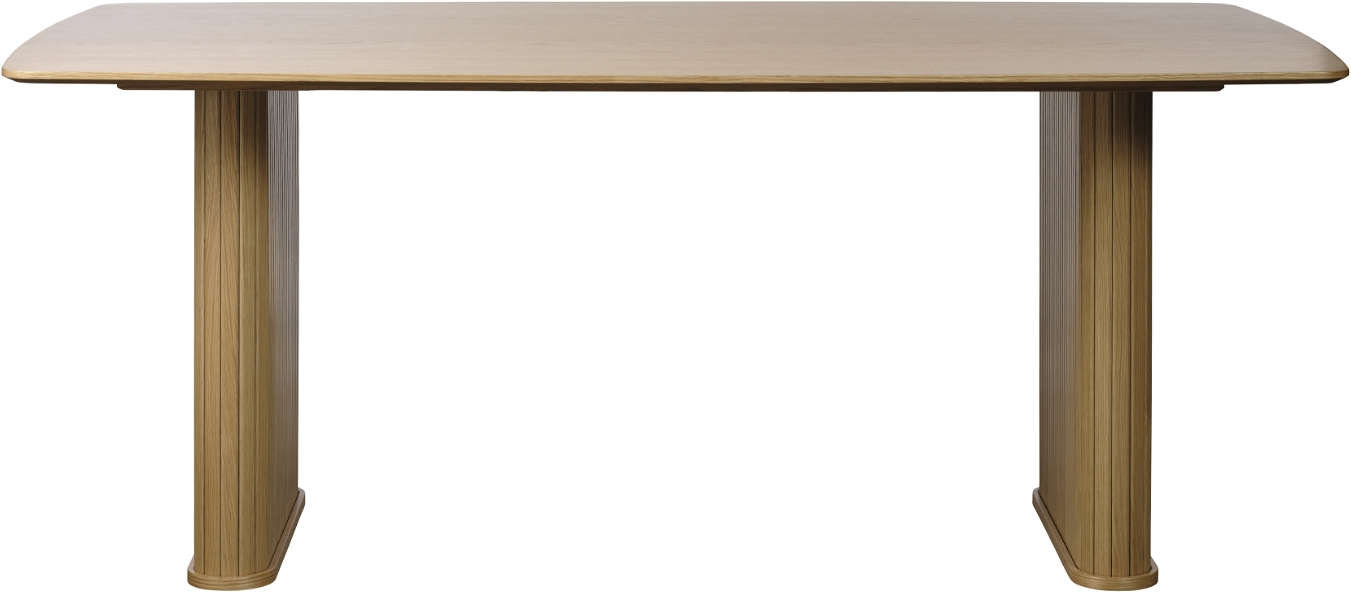 Natur Nola Bådformet Spisebord – Elegant Design til Dit Hjem