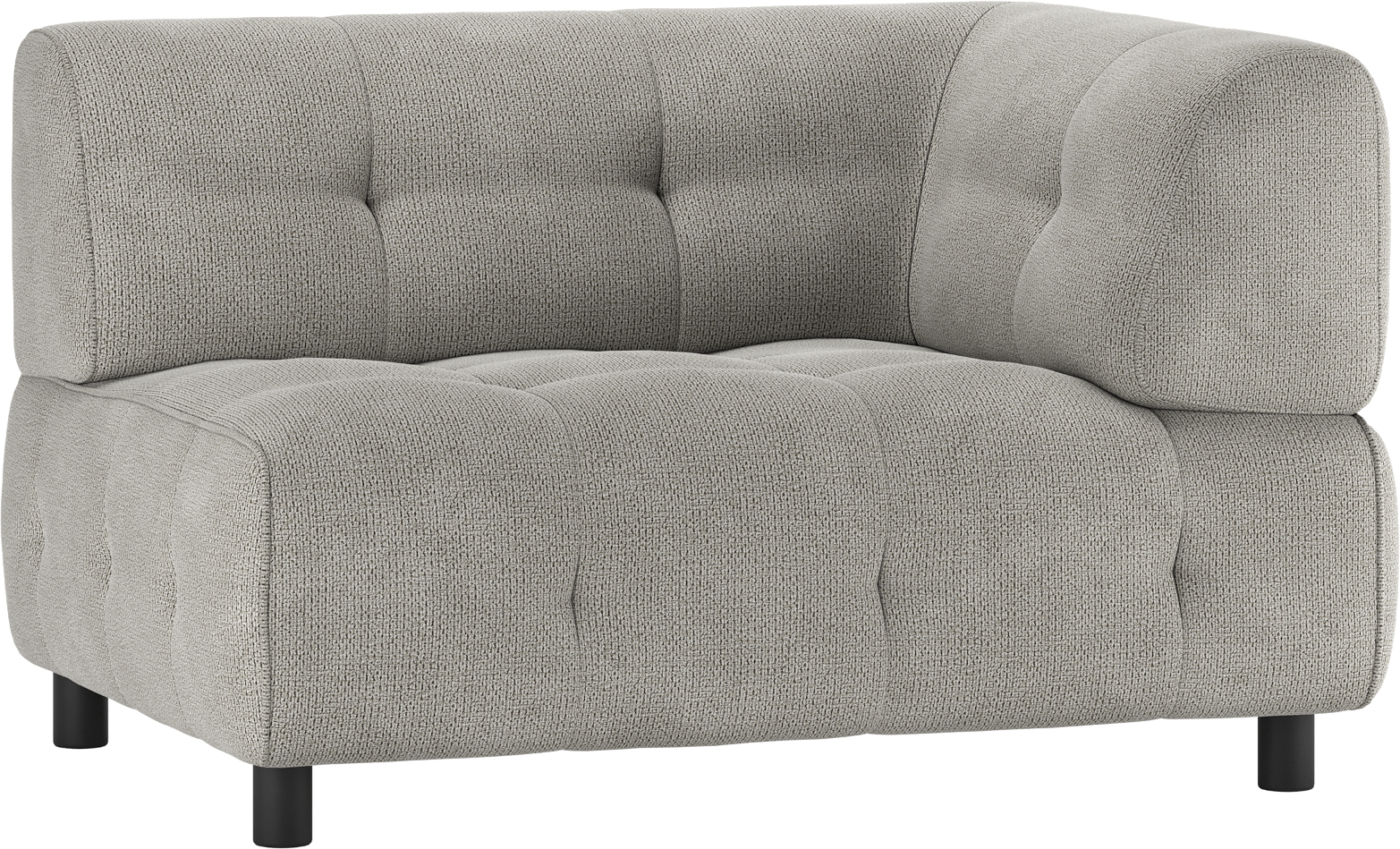 Modulær Louis Sofa i Lys Grøn med Højre Armlæn