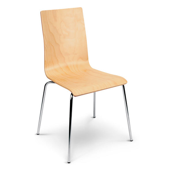 Moderne Konferencestol i Bøg - Cafe Vii Design