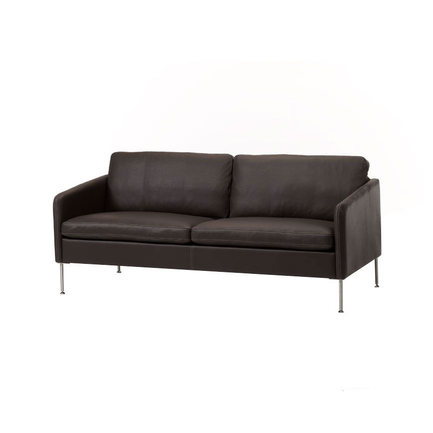 Sort Sling 5pers 175cm Luxus LÆder Mogens Hansen Sofa