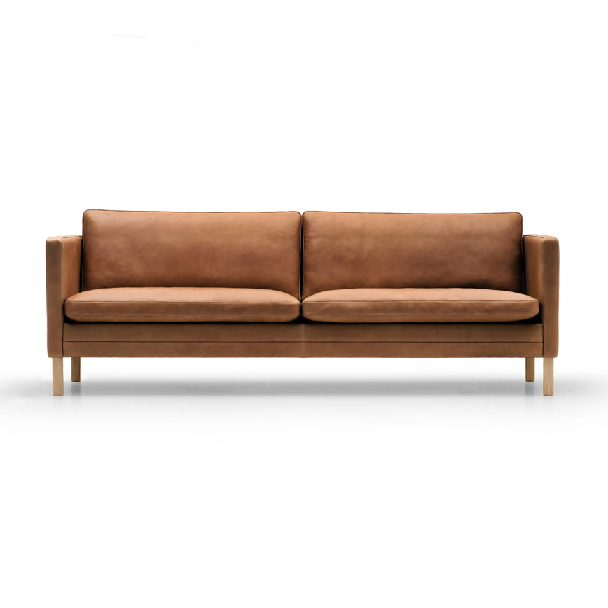 Mh276 3pers 210cm Ege Ben Camaro Saddle Mogens Hansen Sofa