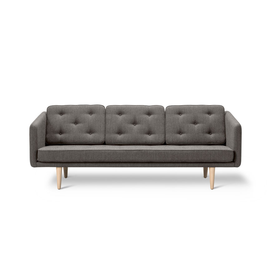 Klassisk 3-personers Fiord 151 Sofa - Sæbebehandlet tilbud
