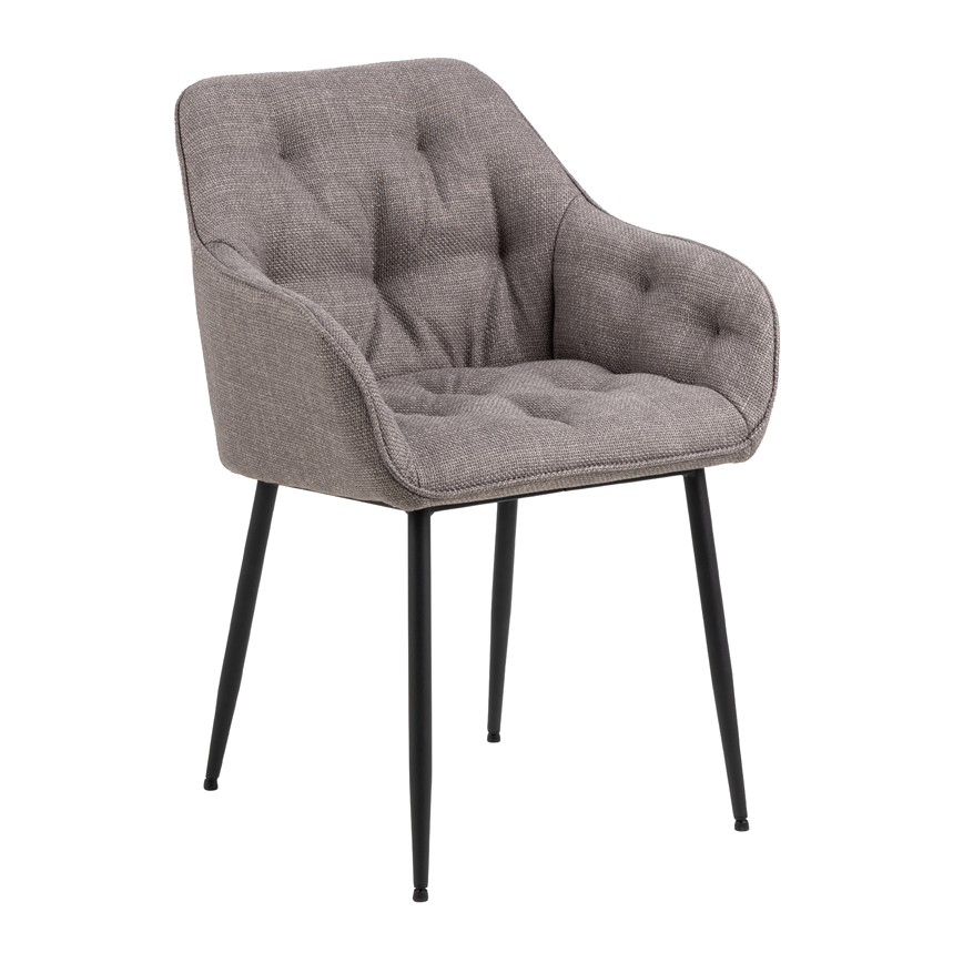 Brooke 98125 Skarp Pris Basel GrÅbrun Actona Spisestol - 5713941260932