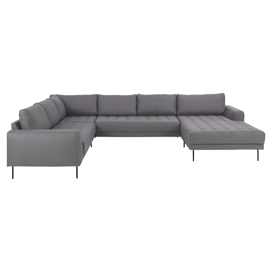 Rouge Skarp Pris Basel Grey Brown34 Actona Sofa