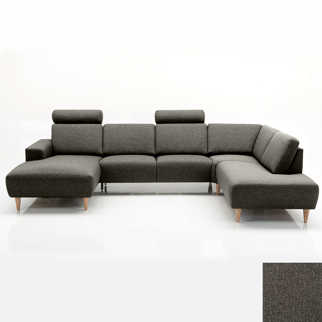 Napoli New Ocean New Ocean 2651 Dark Grey Hjort Knudsen Sofa