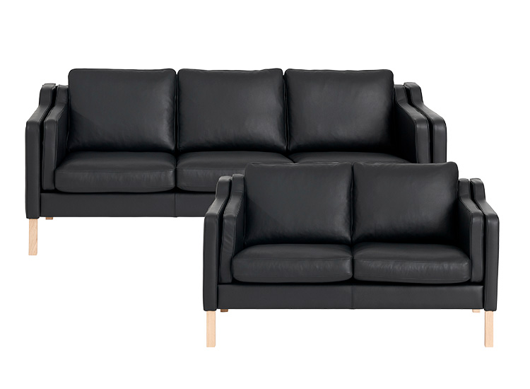Sort Bolivia CL300 Pers Sofa – Fantastisk tilbud!