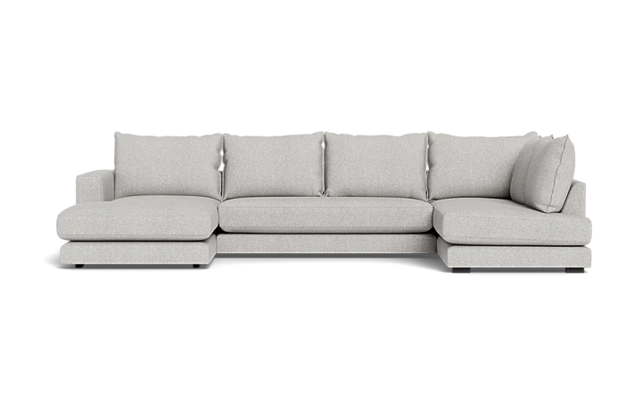 Grå Cozy Sofa med Chaiselong til Dit Hjem - Stil & Komfort