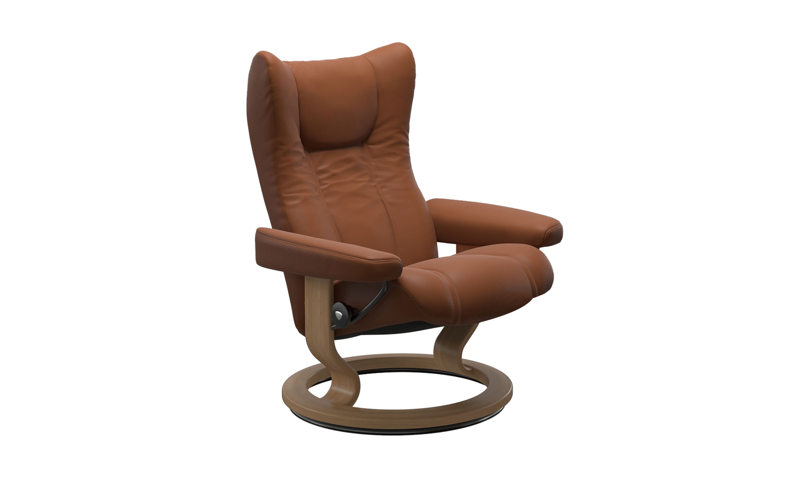 Brun Wing Med Classic Stel Stressless Lænestol