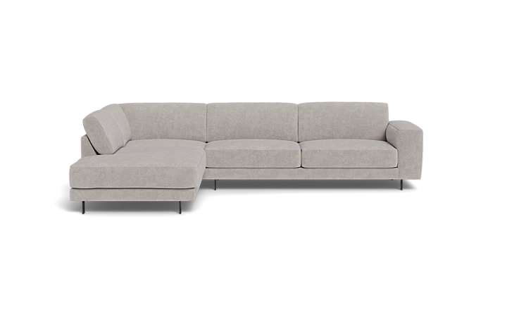 Grå Samba Day Sofa med Open End og Rio Arm - Stil og Komfort