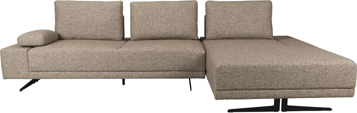 Stengrå Chaiselongsofa Shelly fra Dutchbone - Luksus & Komfort
