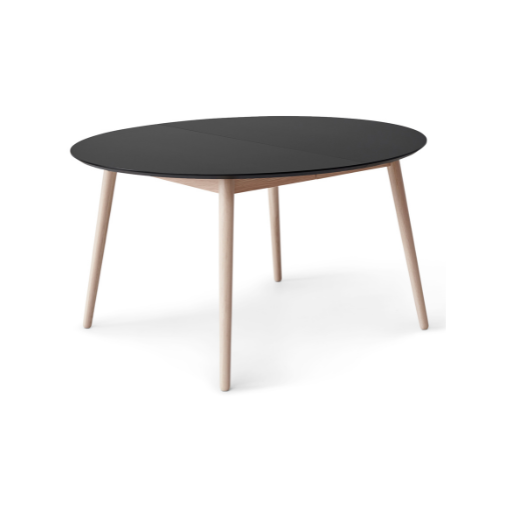 Meza By Hammel Rundt Spisebord i Sort Fenix Nanolaminat