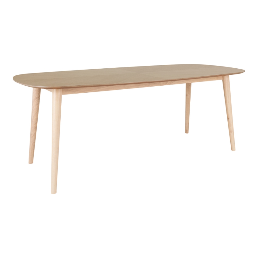 Hvid Carmona Olieret Egetræ 200 Wood By Nordic Spisebord