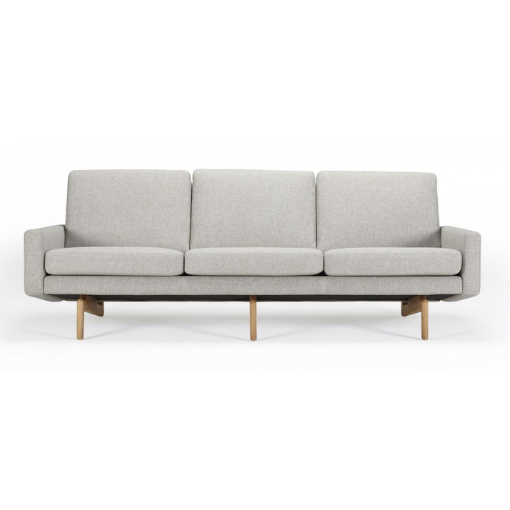 Runa 3-personers sofa i grå - Skandinavisk design og komfort