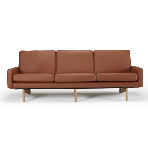 Valencia 3-personers sofa i cognac læder – Stilfuld komfort