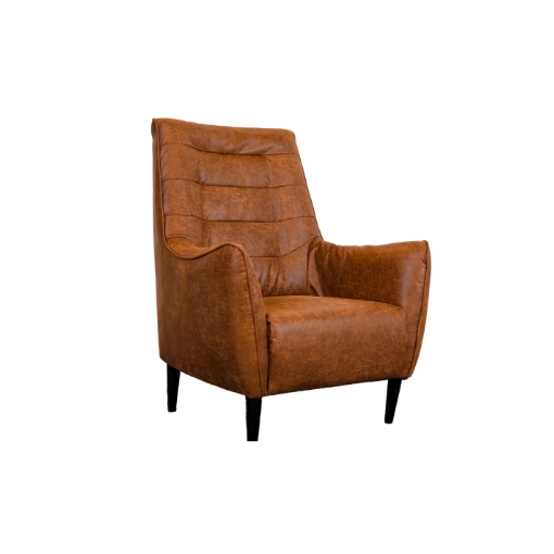 Venus Cognac Lænestol - Elegant Nordisk Design