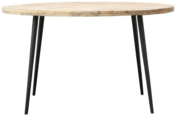Natur Club Rundt Mangotræ Jern Ø130 H76 House Doctor Spisebord - 5707644443044