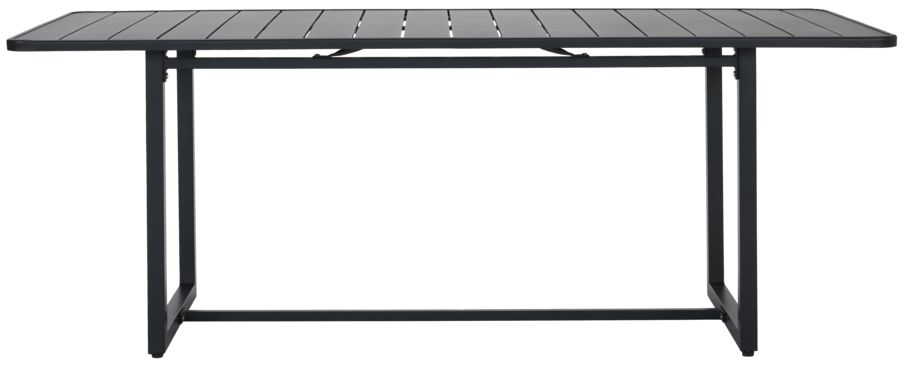Sort Udendørs Helo Mat Jern 200x90x74 House Doctor Spisebord - 5707644816619
