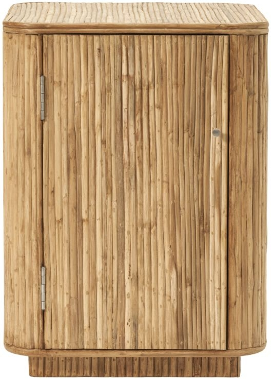 Natur Gro Mdf Håndlavet Rattan H70xb48xl48 House Doctor Vitrineskab - 5707644833609