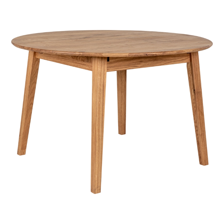 Luna Rundt Spisebord i Olieret Egetræ Ø118 cm - Black Friday!
