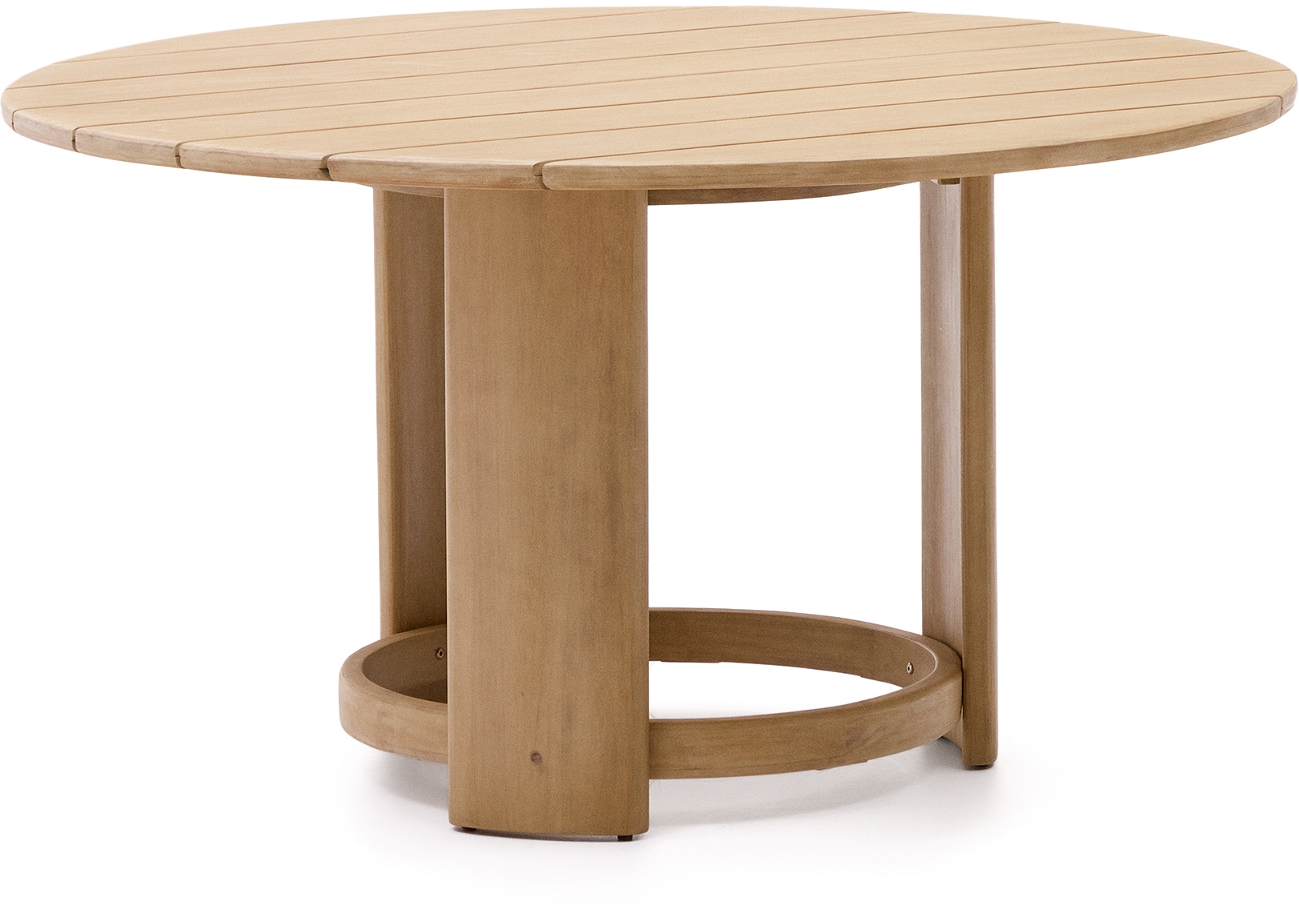 Natur Rundt Udendørs Xoriguer Ø140 Massivt Eukalyptustræ Fsc Certificeret Kave Home Spisebord - 8433840915265