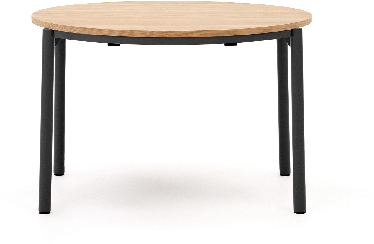 Moderne Sort Udtræksbord Montuiri 120x200 cm - Kave Home