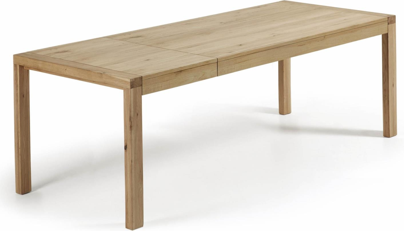 Natur Med Udtræk Briva 200x100 Egetræ Kave Home Spisebord - 8433840454016