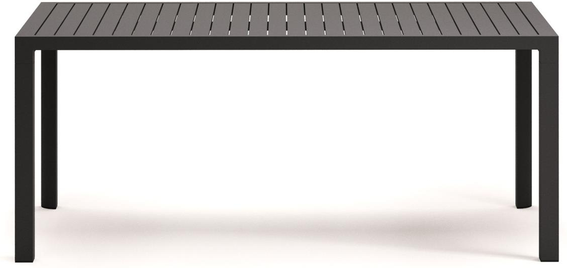 Grå Udendørs Culip Aluminium 180x90 Havemøbel Kave Home Spisebord - 8433840813325