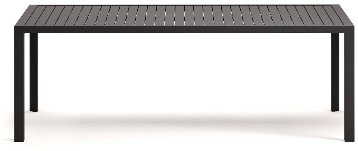 Grå Udendørs Culip Aluminium 220x100x75 Til Personer Kave Home Spisebord - 8433840813370