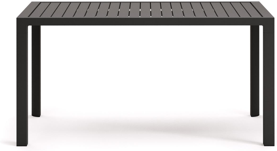 Grå Udendørs Culip Metal L150b77 Terrassebord Til Personer Kave Home Spisebord - 8433840813318