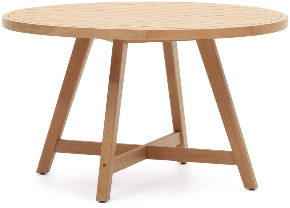 Natur Udendørs Urgell 130x130 Fsc Certificeret Massiv Eukalyptustræ Kave Home Spisebord - 8433840829944