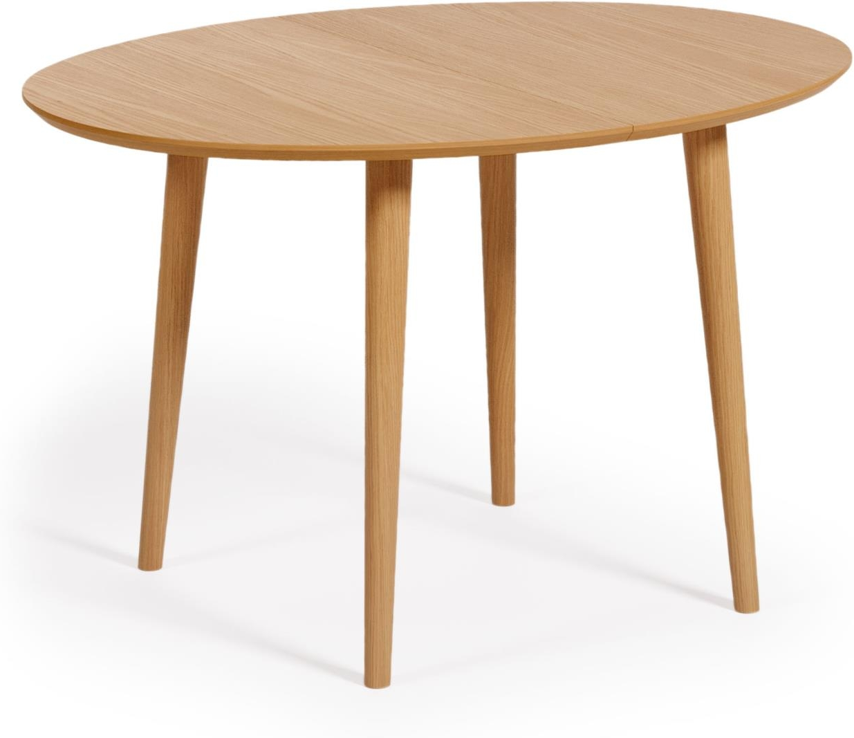 Natur Med Udtræk Oqui 120x90 Til Personer Egetræ Finr Nordisk Design Kave Home Spisebord - 8433840727837