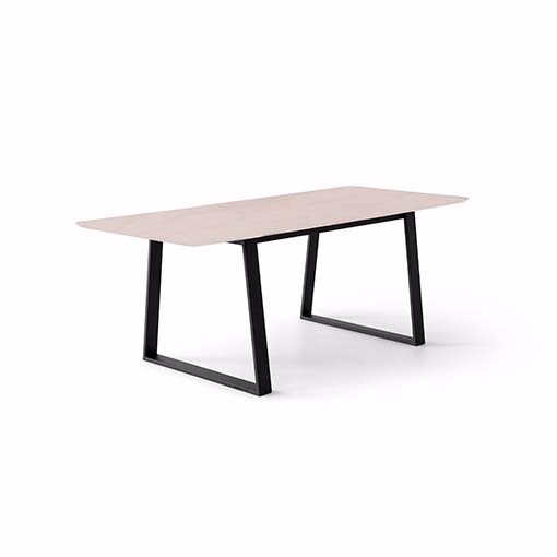 Hvid Meza By Hammel Spisebord med Trapez Stel