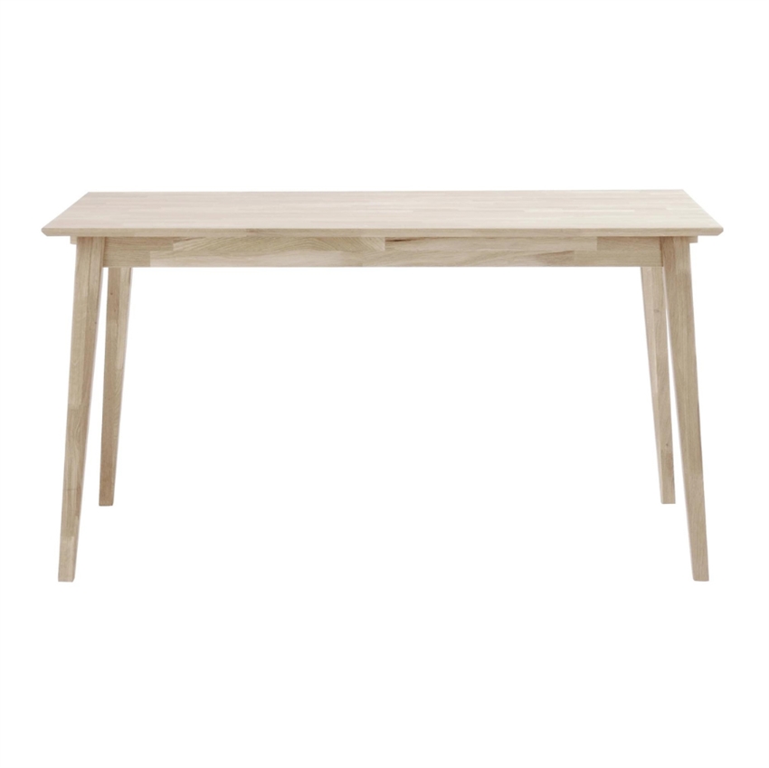 Filippa Spisebord 140 cm - Hvidpigmenteret Elegance