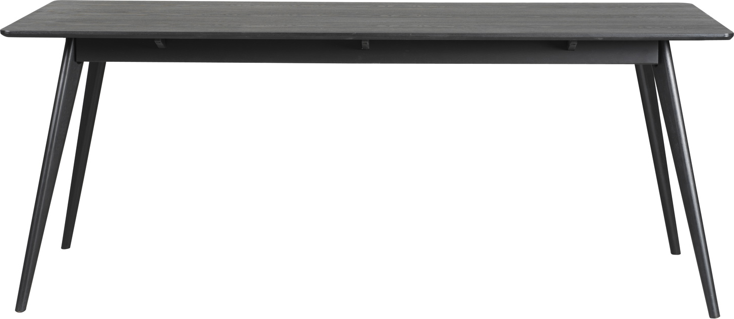 Sort Yumi Spisebord i MDF med Gummitræben – Nordisk Design