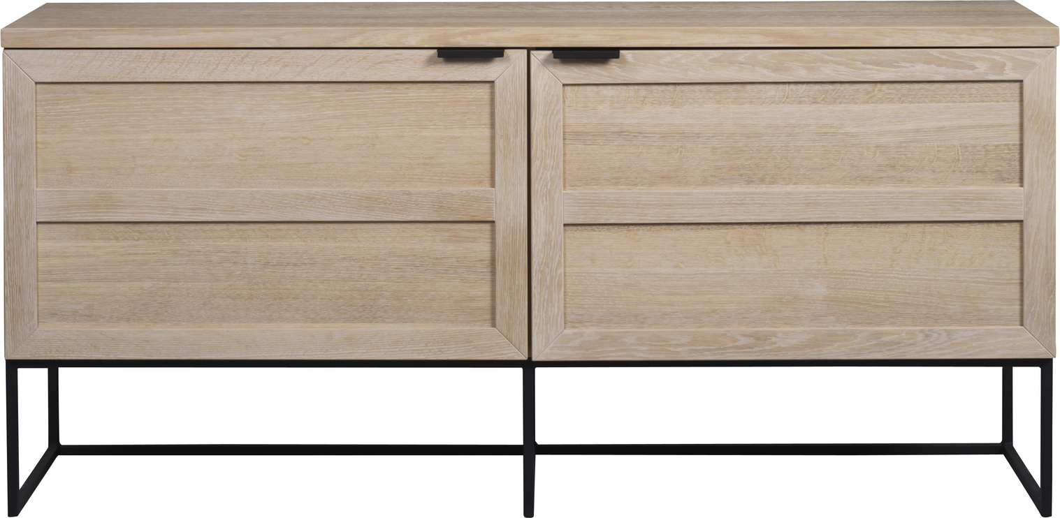 Hvid Everett Skænk i FSC Egetræ & Metal – Stilfuld Elegance