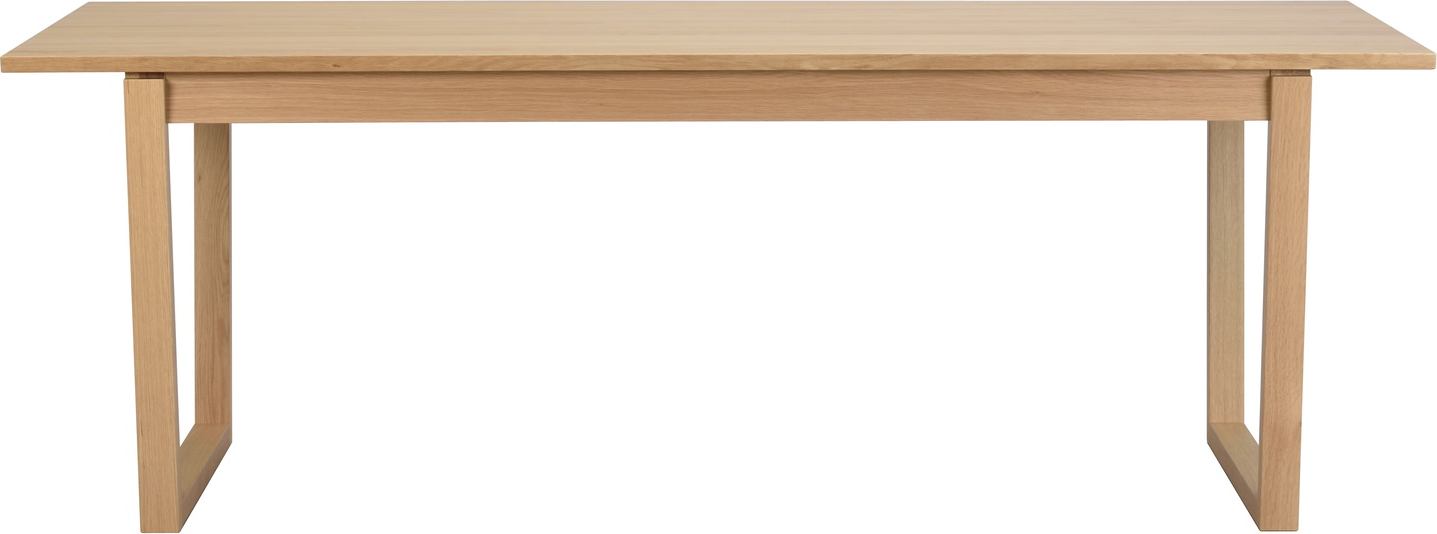 Colonsay Spisebord i Massivt Egetræ – Elegant Nordisk Design