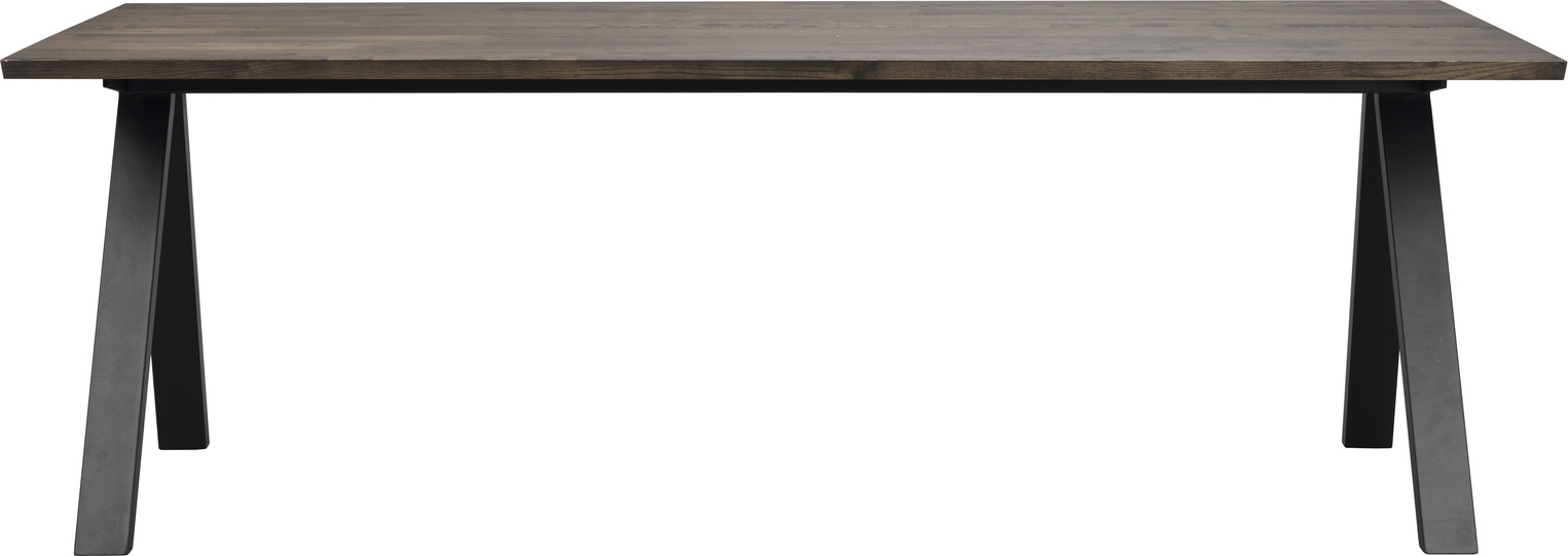 Sort Carradale Spisebord med Oliebehandlet Overflade