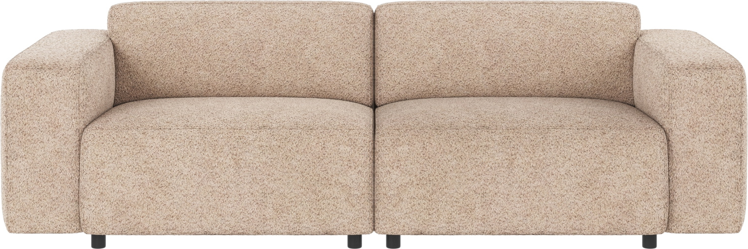 Lysebeige Willard 3-personers Sofa - Skandinavisk Design