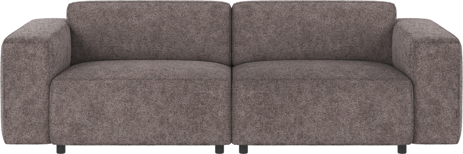 Mørkegrå Willard 3-personers sofa i Anna-stof