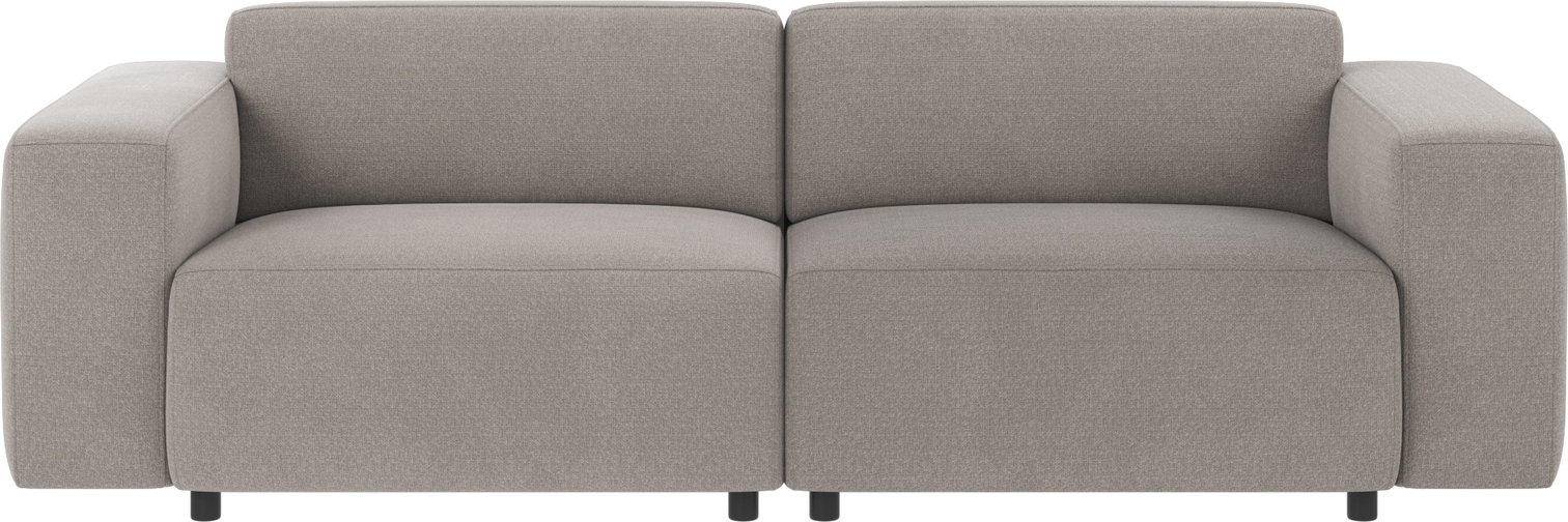 Moderne Lysegrå 3-Personers Sofa - Stilfuldt Design