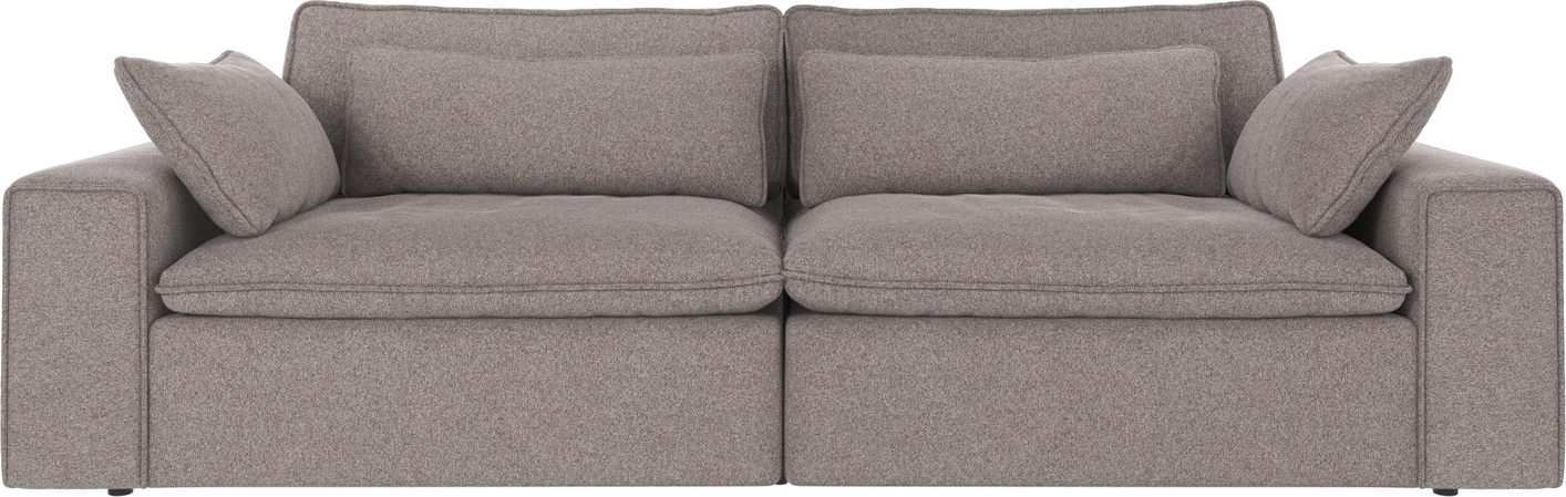 Gråbeige Personers Rawlins Maxi Brenda 100 Polyester Nozag Fjedre & Findelt Skum Fsc Certificeret Stel Rowico Sofa - 7340126566985