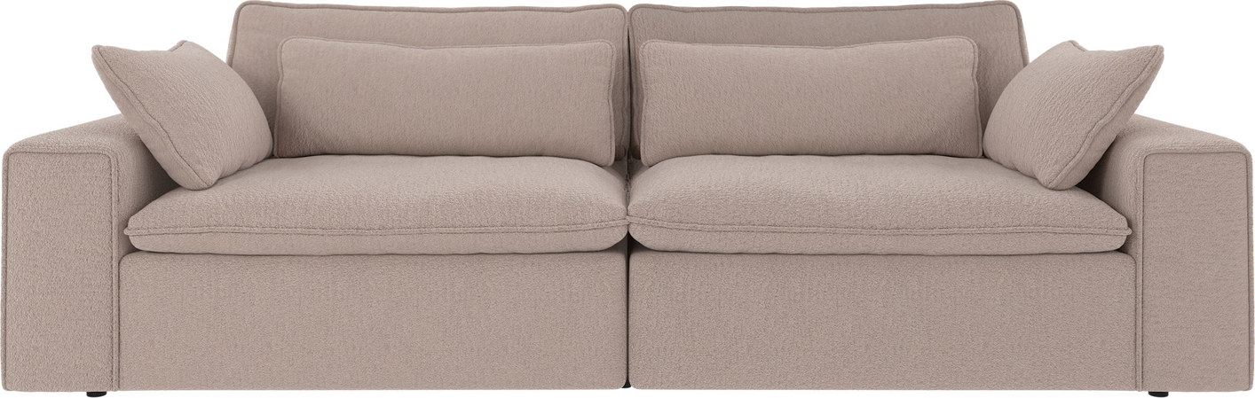Lysebeige Rawlins Maxi 3-personers Sofa - Elegant Indretning