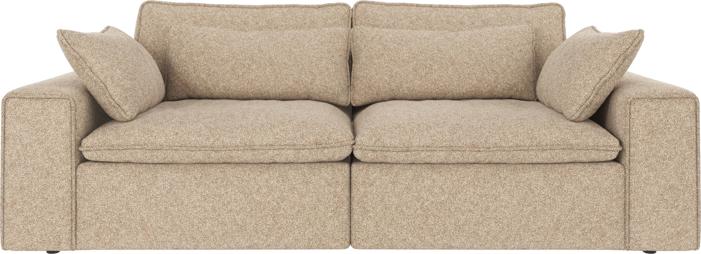 Beige Rawlins 3-personers sofa - Tidløst design og komfort